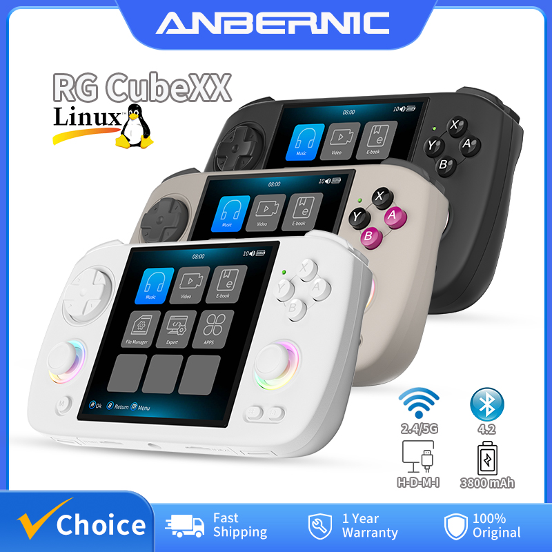 Retro Gaming Laptop - ANBERNIC RG Cubexx Retro Handheld Game