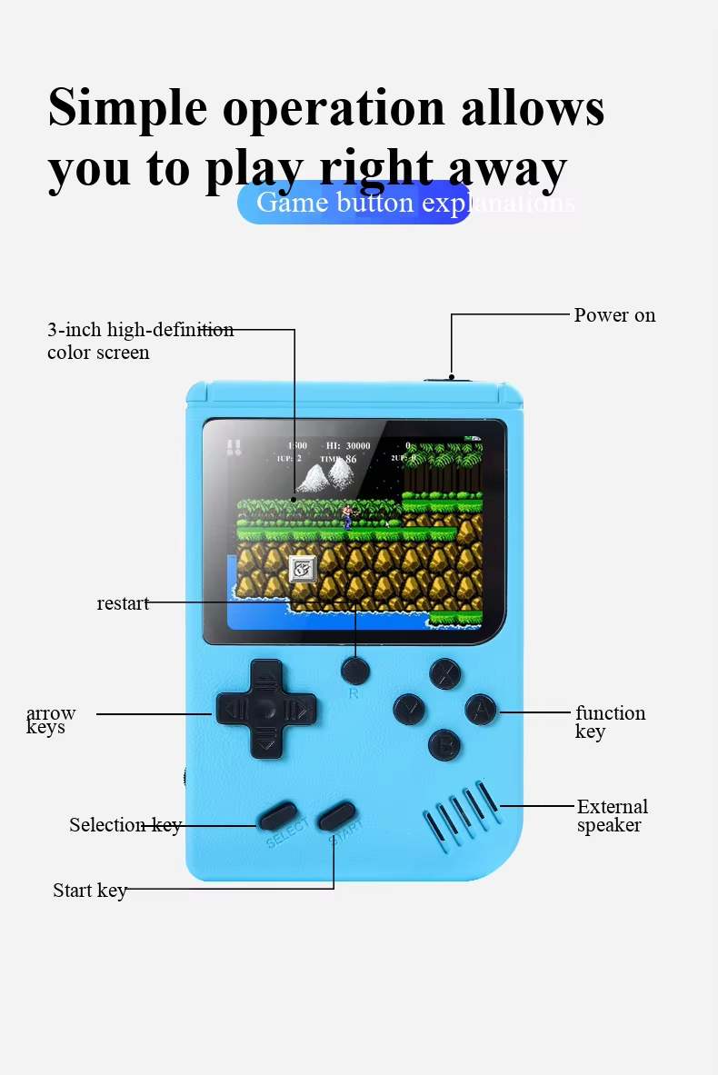 400 In 1 MINI Games Handheld G - đánh giá và giá Retro Gaming Com