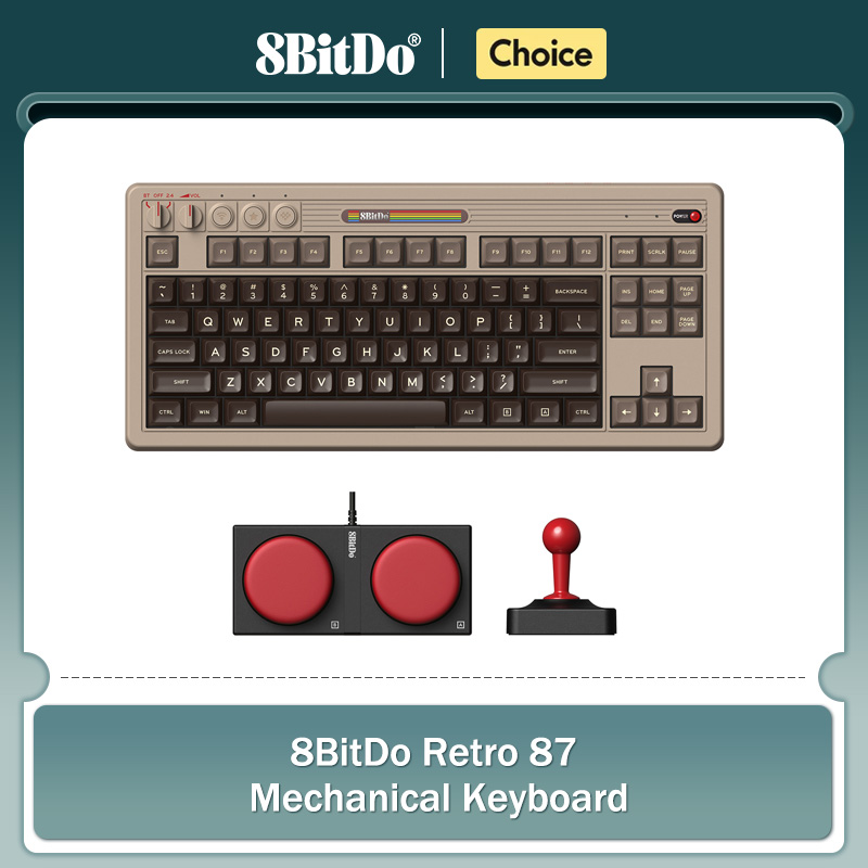 8BitDo Retro Mechanical Keyboa - đánh giá và giá Retro Gaming Usb