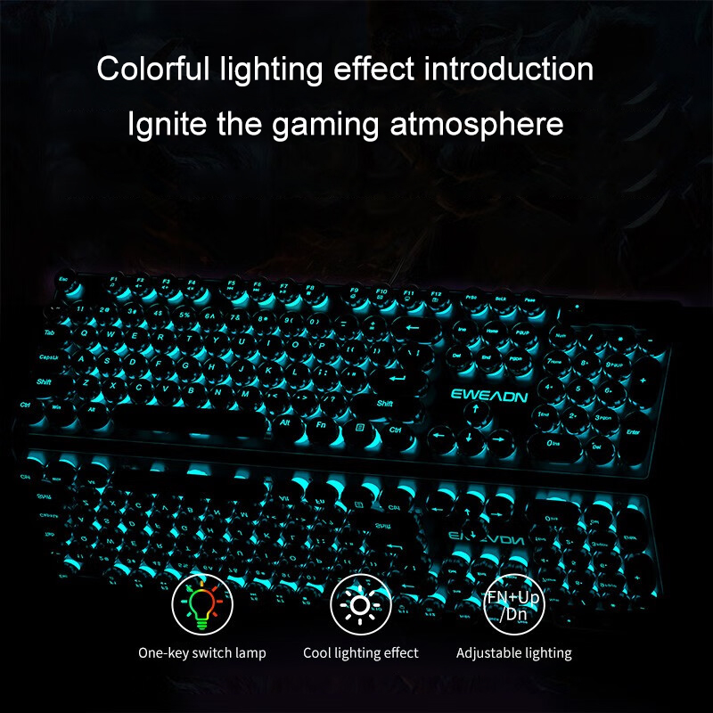 EWEADN Typewriter Gaming Keybo - đánh giá và giá Retro Gaming Laptop