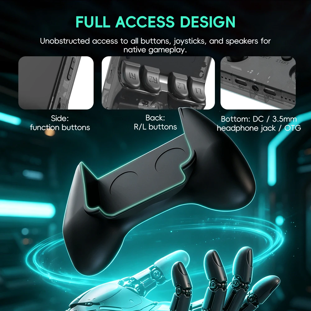 Data Frog R36S Game Grip Ergon - đánh giá và giá Retro Gaming On