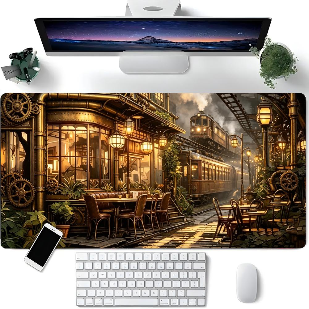 Retro Industrial Train Station - đánh giá và giá Retro Gaming Laptop