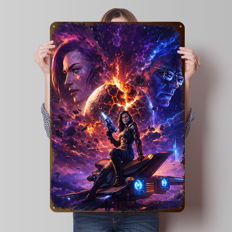 Sci-fi Warrior in Space Tinpla - đánh giá và giá Retro Gaming Space