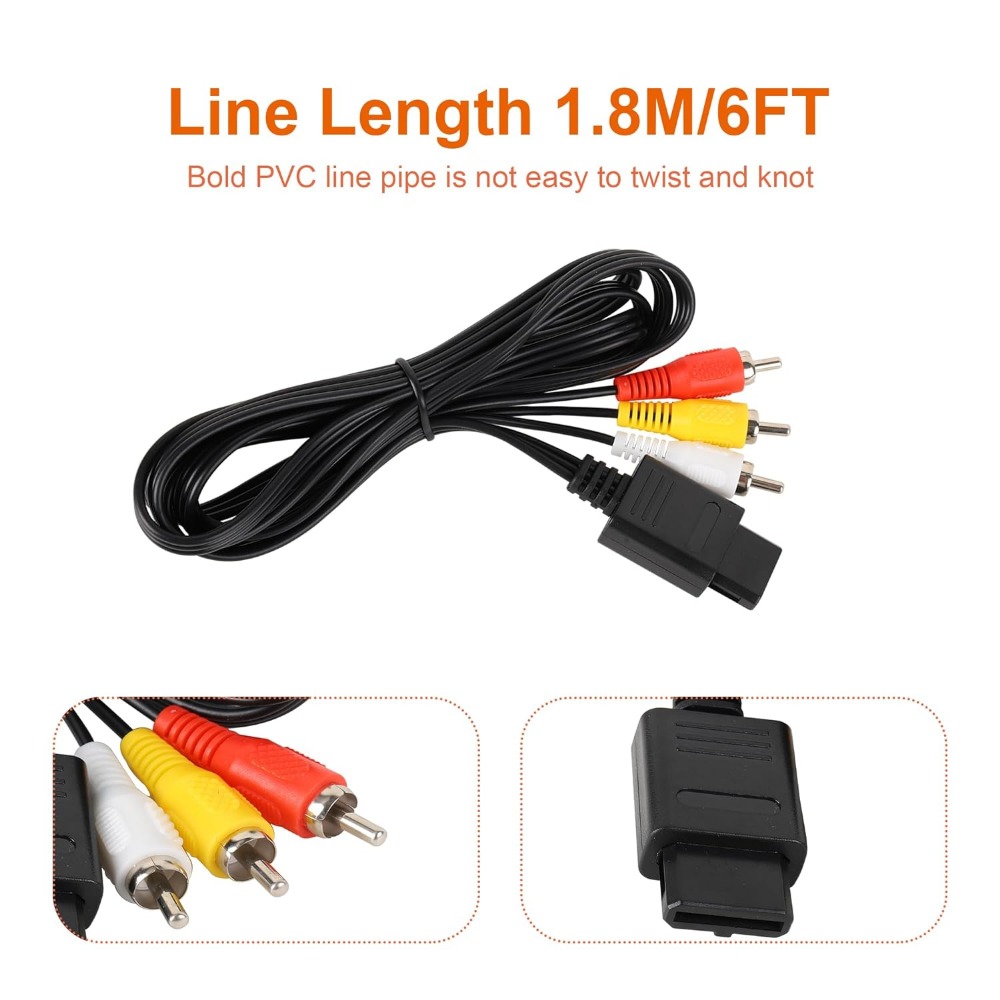 N64/Gamecube/SNES/SFC High Qua - đánh giá và giá Retro Gaming Cables