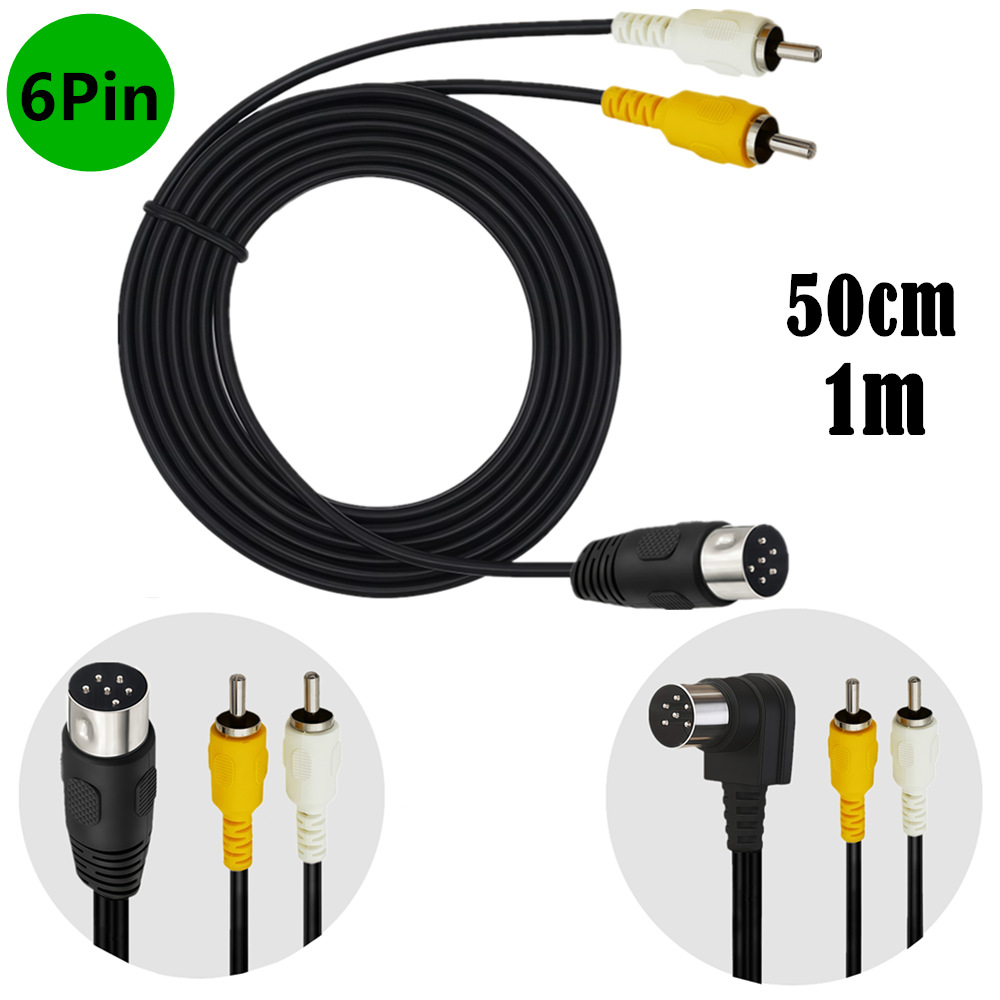Composite AV Signal Cable DIN  - đánh giá và giá Retro Gaming Cables