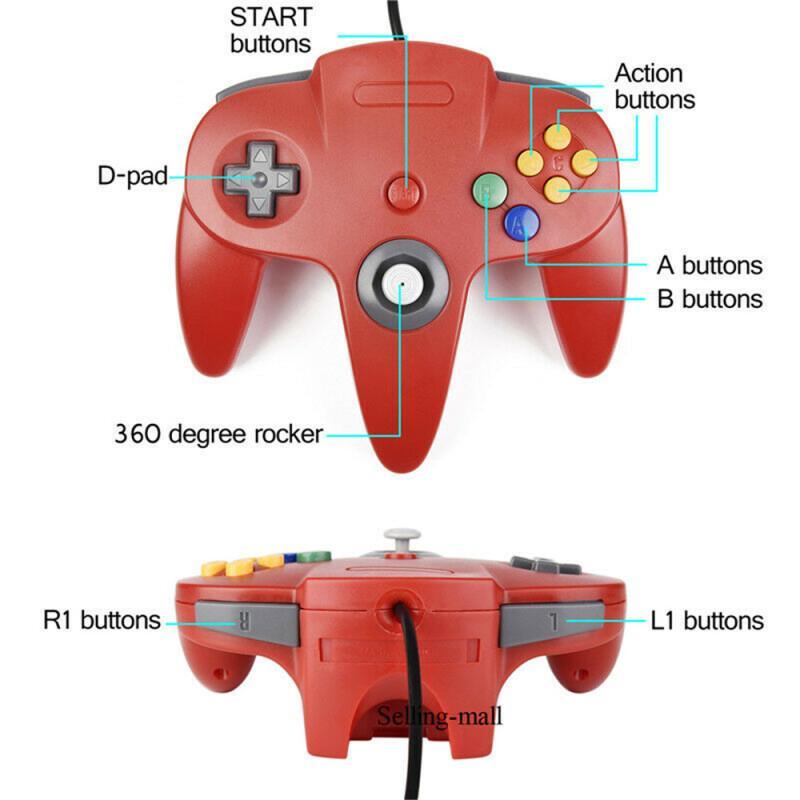 N64 Controller Classic USB Wir - đánh giá và giá Retro Gaming Com
