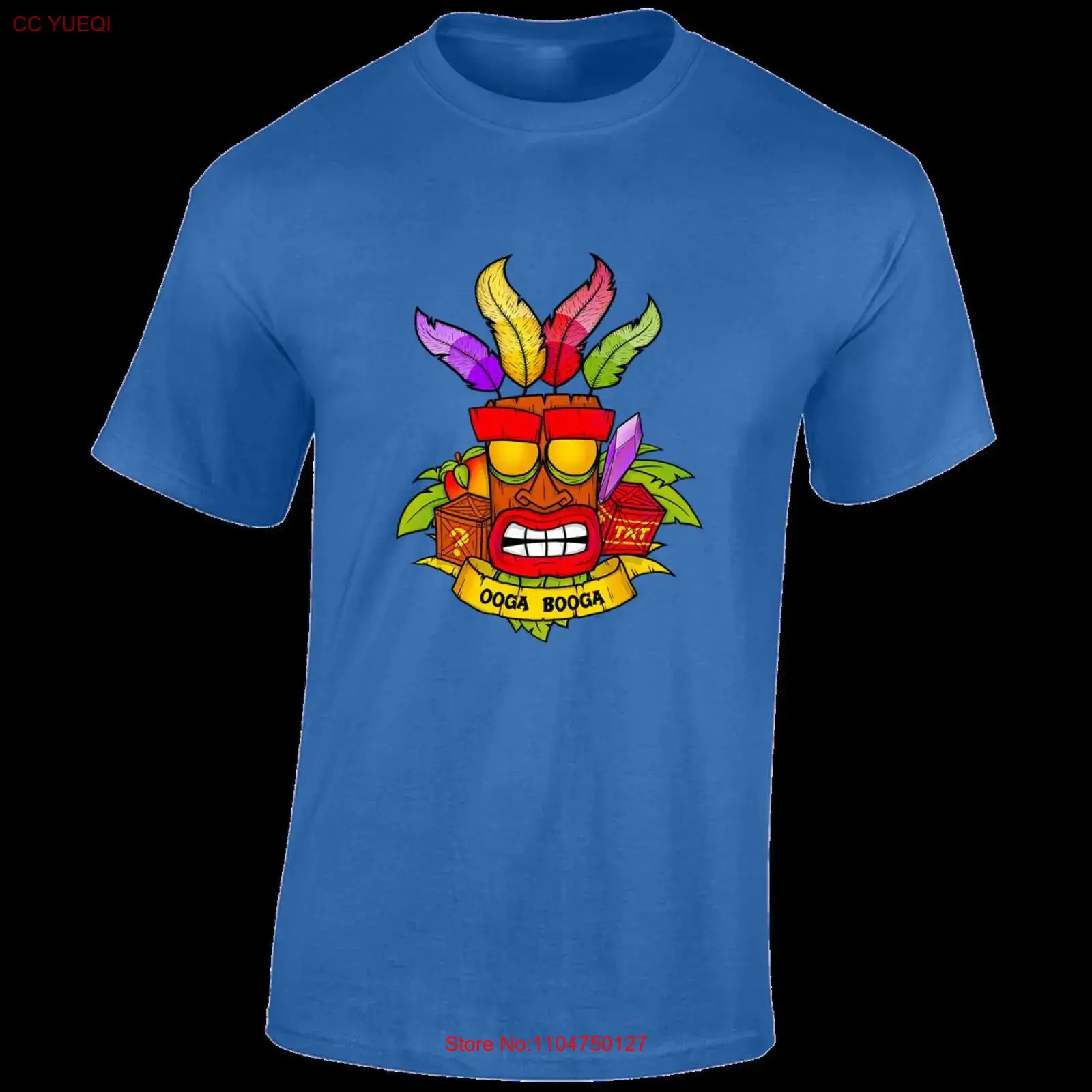 Oga booga crash mens T Shirt r - đánh giá và giá Retro Gaming T Shirts