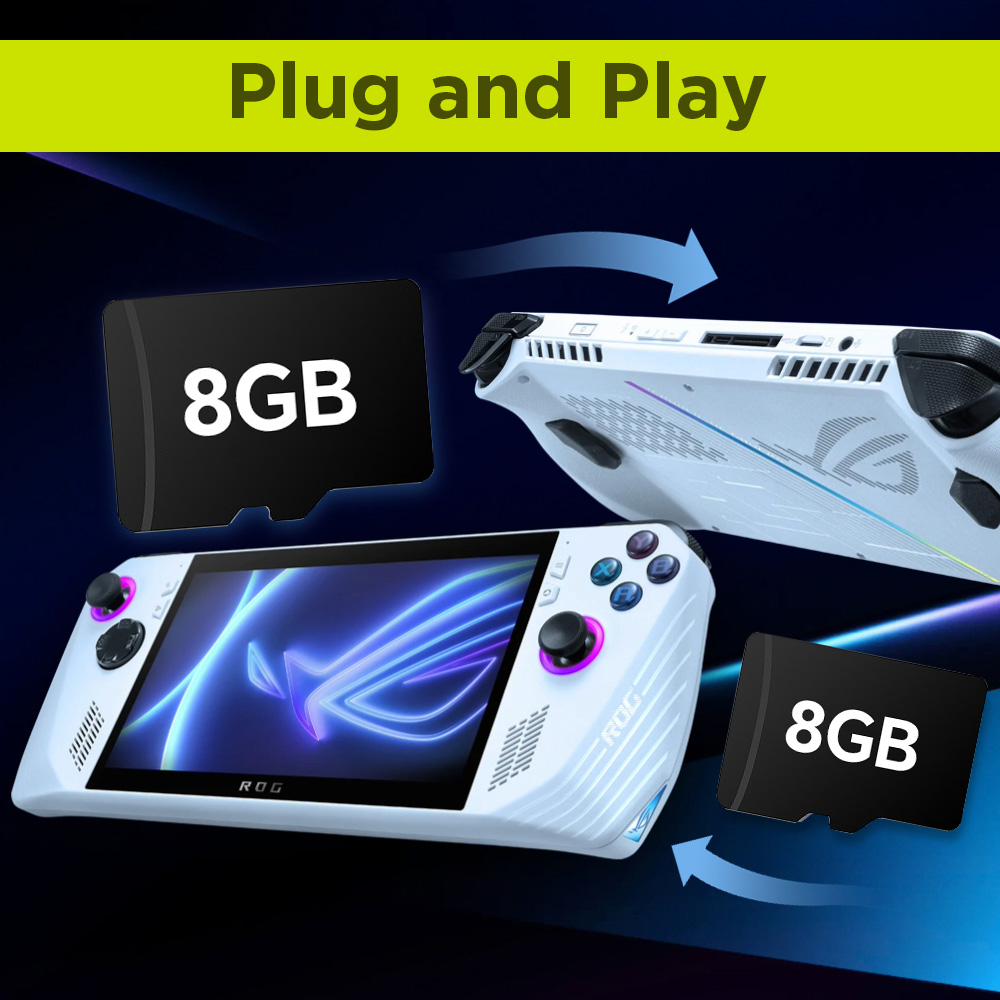 8GB Game TF Card with 3170 Ret - đánh giá và giá Retro Gaming On