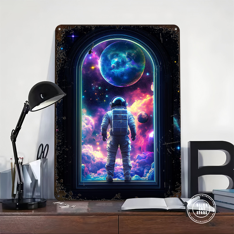 Astronaut in Space Window Meta - đánh giá và giá Retro Gaming Space