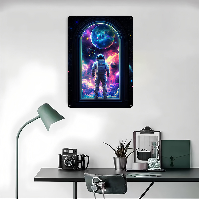 Astronaut in Space Window Meta - đánh giá và giá Retro Gaming Space